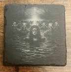 Night Court Coasters, BookTok Inspired Slate Coaster Set, Fantasy Reader Gift, Coffee Lover
